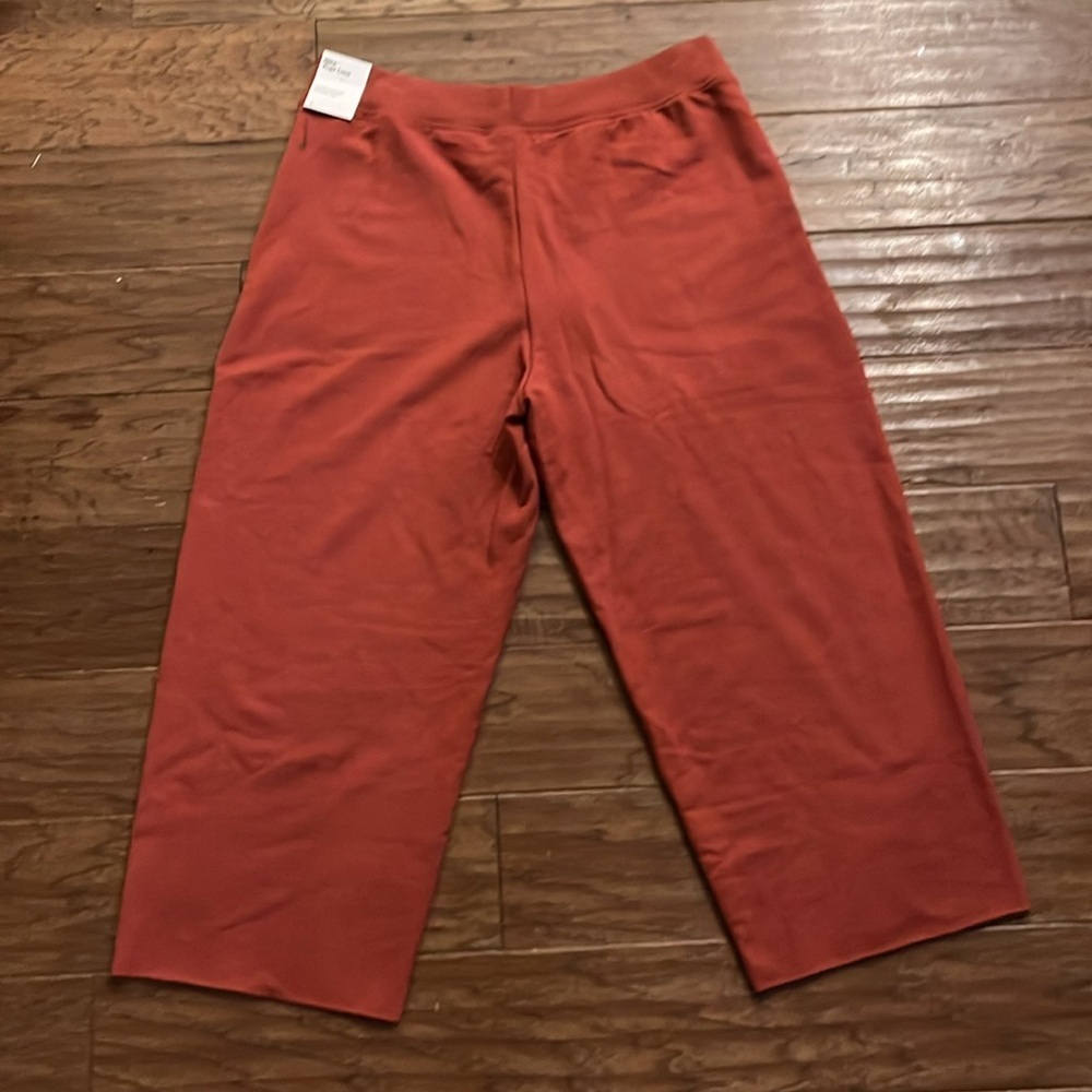 Nike Yoga Luxe Women's Cropped Fleece Pants Size M - Picture 6 of 8
